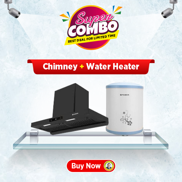 Buy Faber Hood Majestic BLDC TC FL SC HC BK IN 90 Black Wall Mounted Chimney - Vasanth and Co
