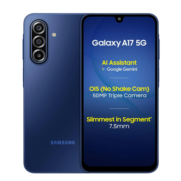 Buy Samsung A17 5G 6 GB RAM 128 GB Blue Mobile Phone - Vasanth and Co